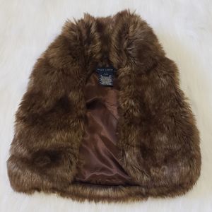 Faux Fur Girls Vest